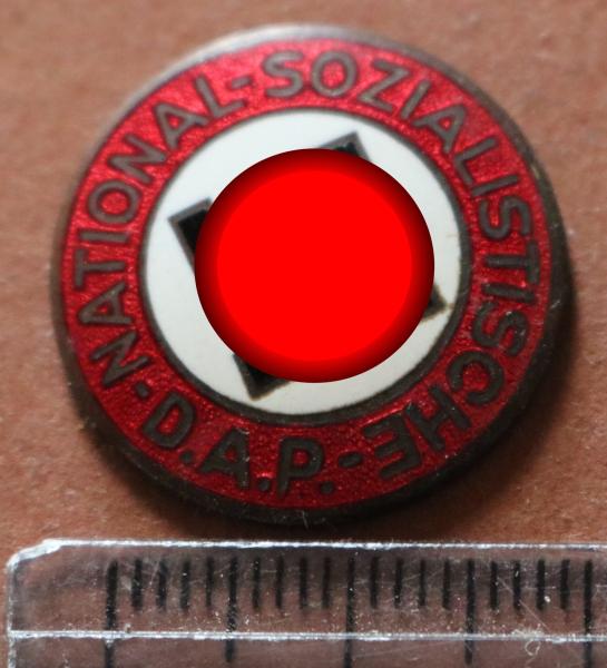 frühes Parteiabzeichen NSDAP Hersteller 78 Paulmann & Crone-Lüdenscheid